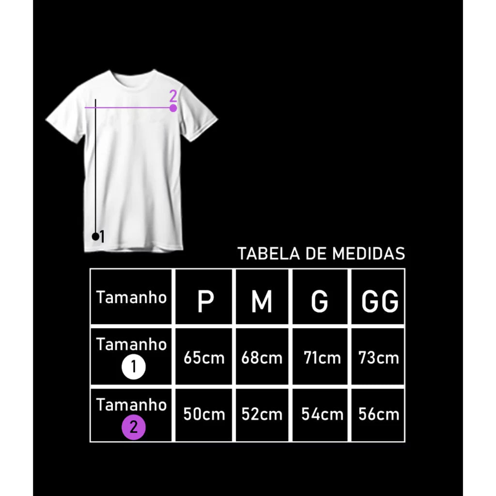 Camiseta DG Unissex Algodão 100% Penteado - GABBANI